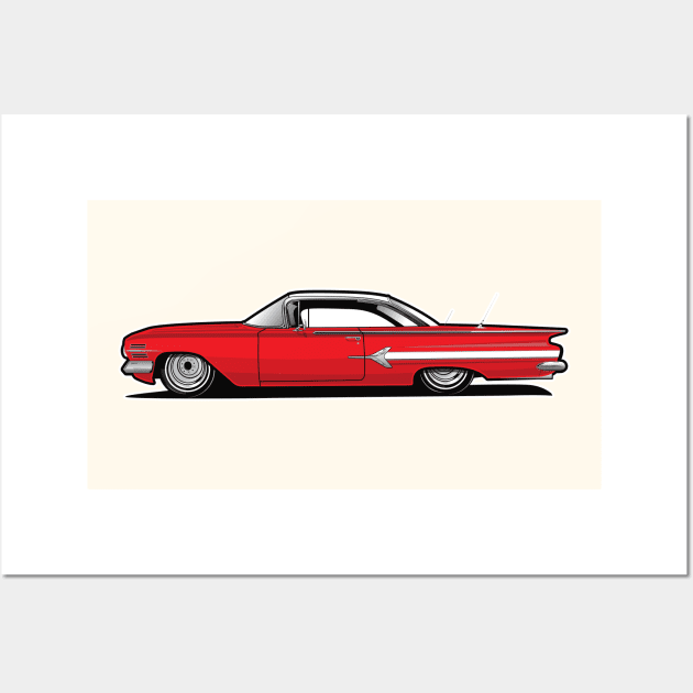 1960 Impala Wall Art by RBDesigns